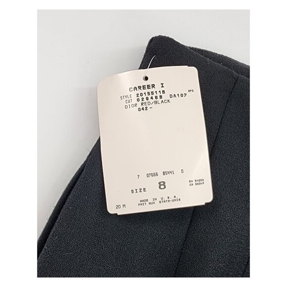CHRISTIAN DIOR NWT Vintage Wool Business Career Classic Pencil Skirt - Picture 13 of 15